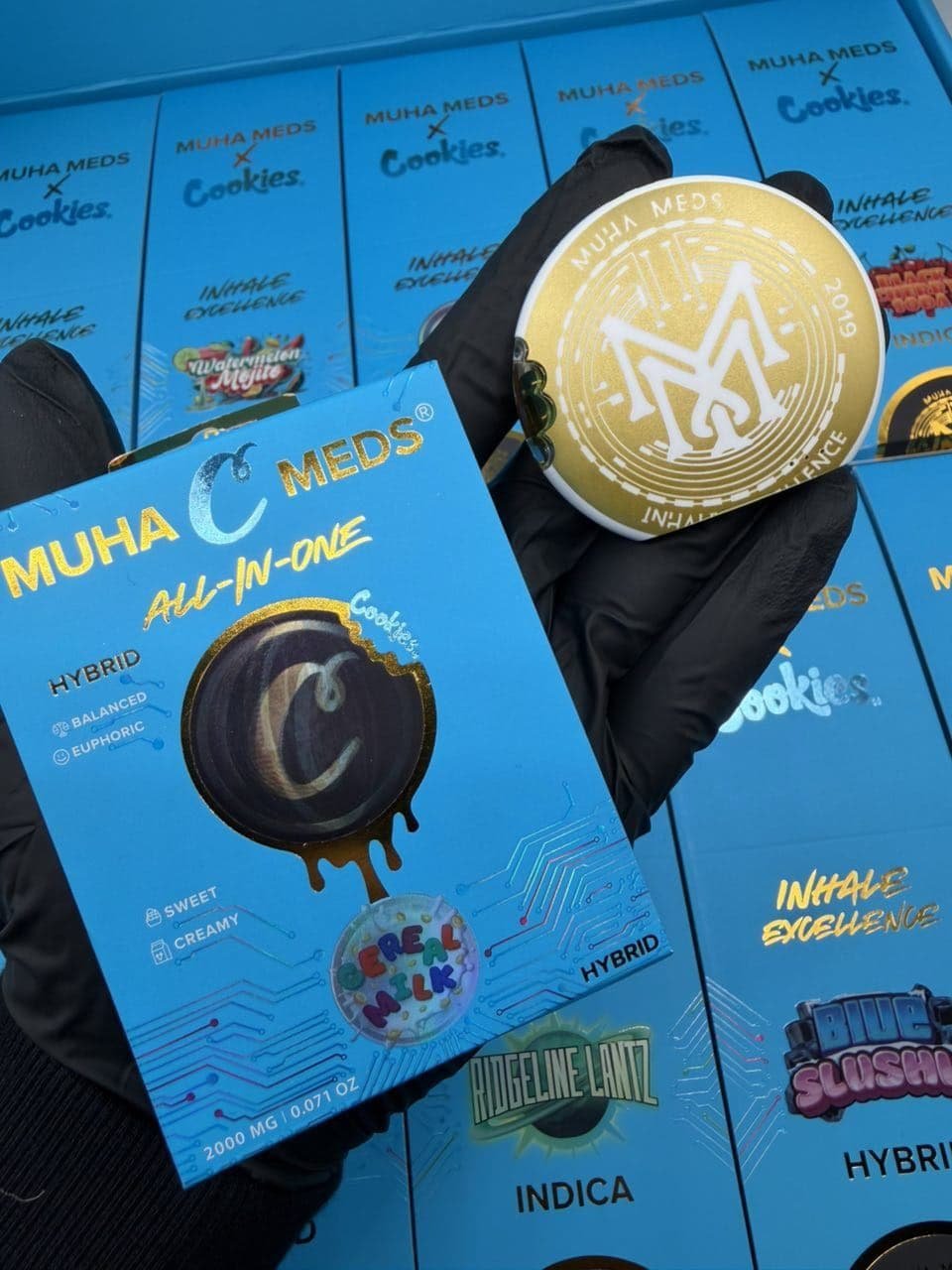 Muha x cookies disposable